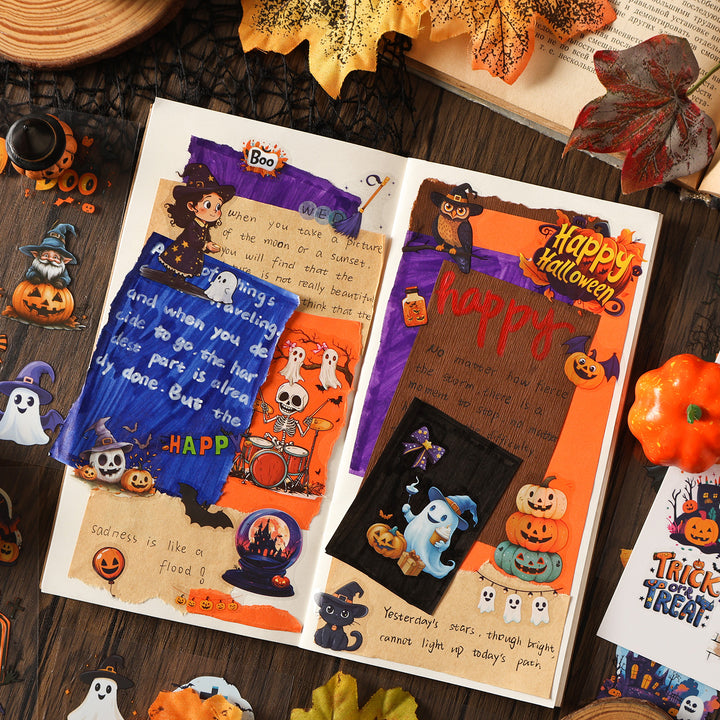 Halloween Sticker Books Castle Festival Fun Stickers