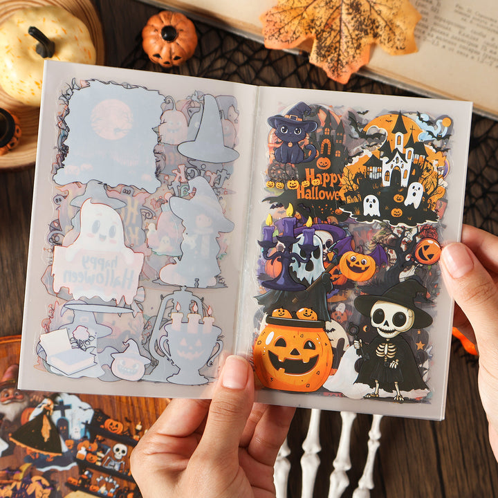 Halloween Sticker Books Castle Festival Sticker Collection