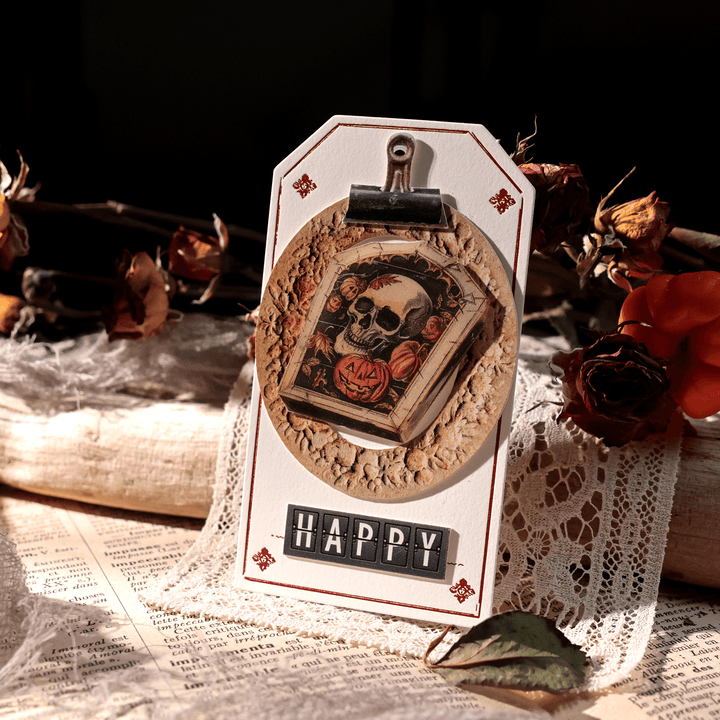 Halloween Sulphate Paper Stickers Adventure Style Layout