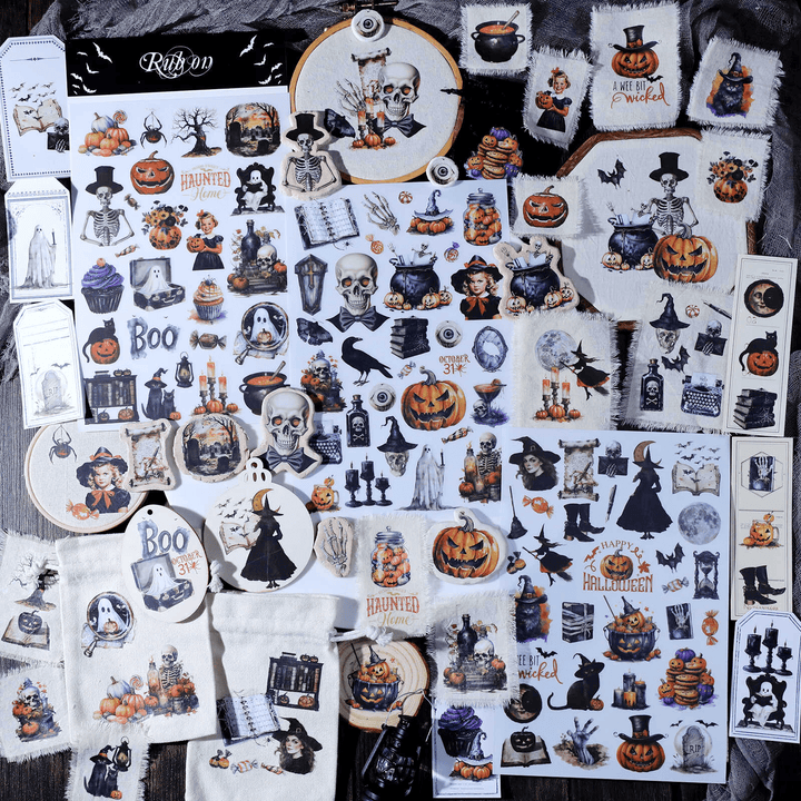 Happy Halloween Transfer Stickers Trick Treat Ideas
