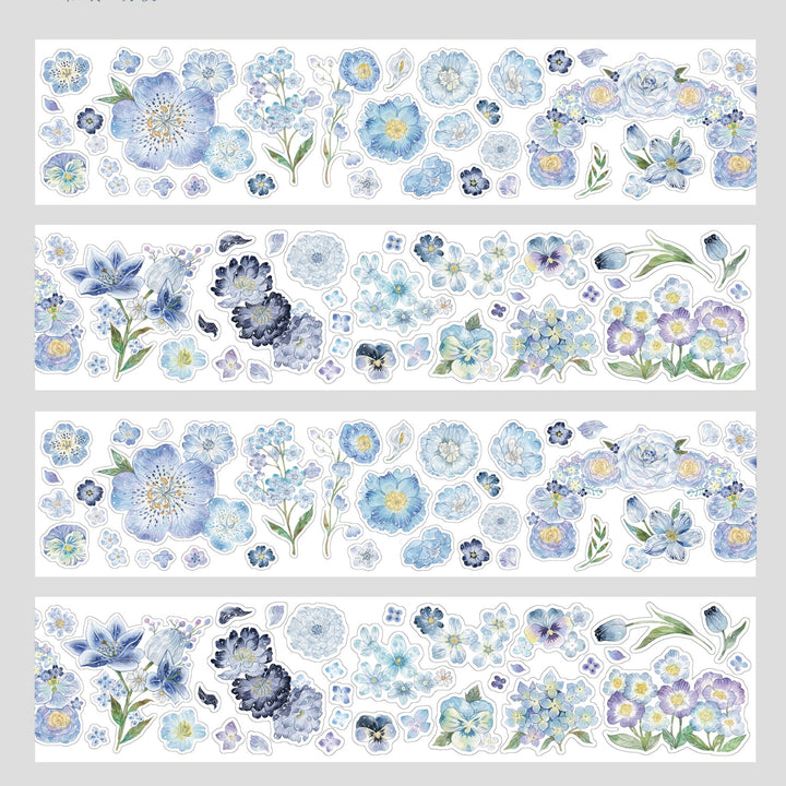 Harvest Blue Harmony Tape Set Indigo Field