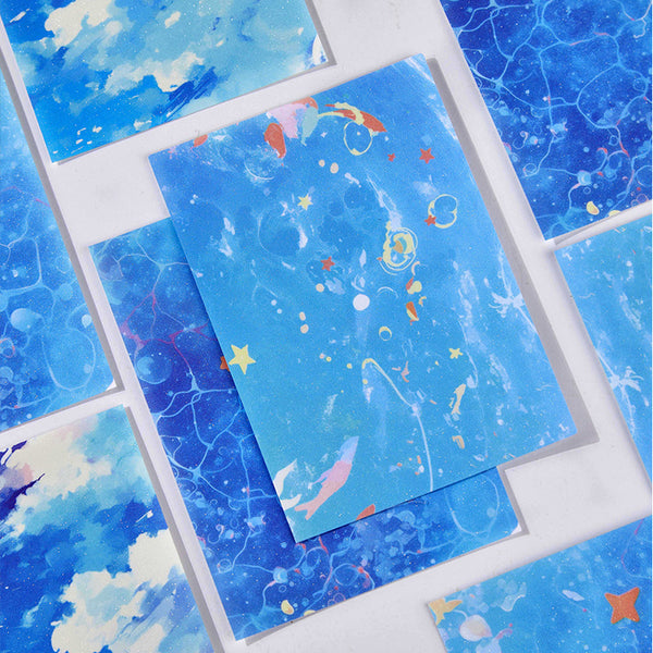 Healing Series Watercolor Background Paper for Personalized Decoration