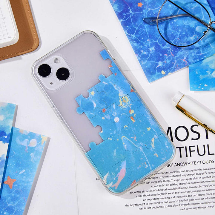 Healing Series Watercolor Background Paper for Phone Case Decoration