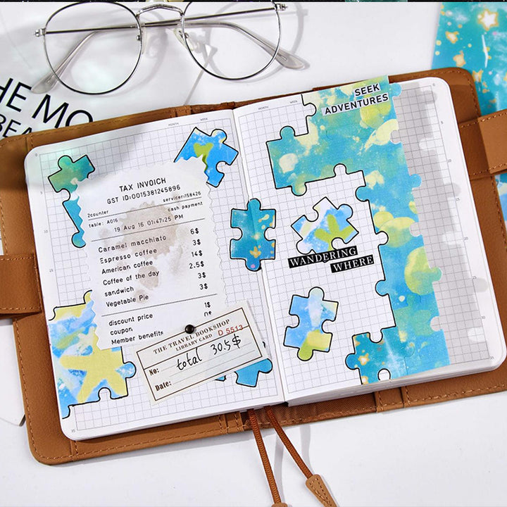 Healing Series Watercolor Background Paper for Travel Journals