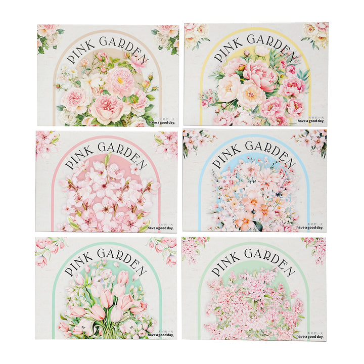 High-Quality PET Floral Planner Decoration Stickers
