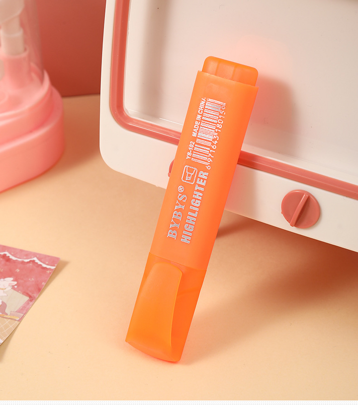 High Capacity Fluorescent Markers Cartoon Fluorescent Markers Best for Planning and Journals