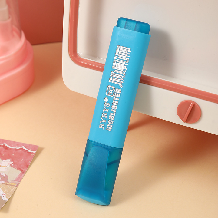 High Capacity Fluorescent Markers Cartoon Fluorescent Markers Rich Color Selection Planning