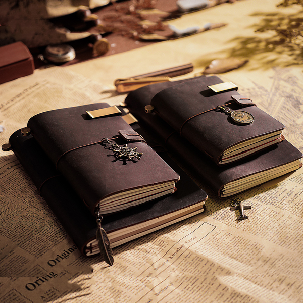 High End Travel Notebook Genuine Leather Journal