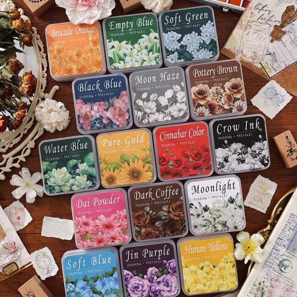 High Quality Ink Pads The Printing Order Retro Colors