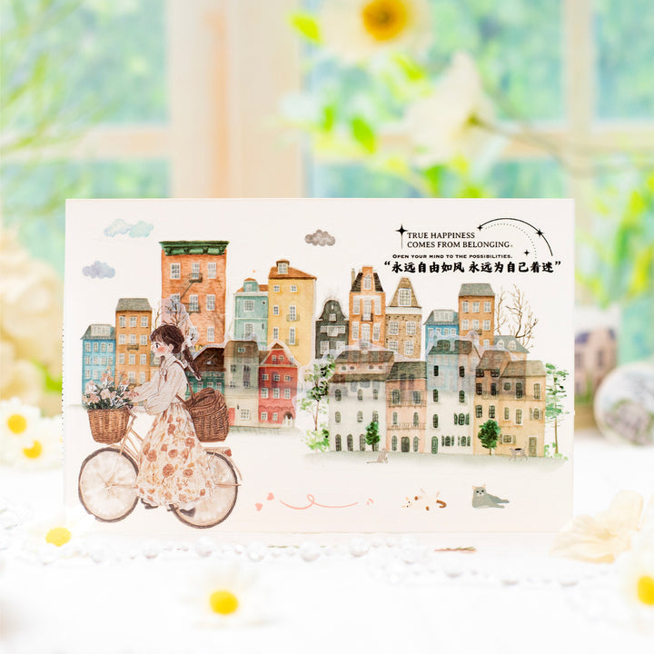 House Washi Tape Slow Spring Spring Town Theme