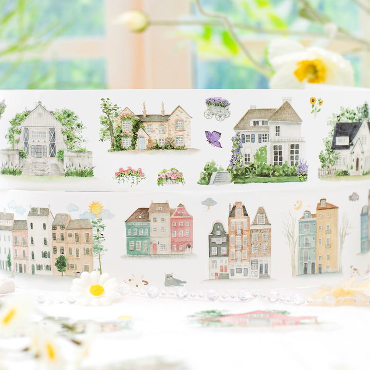 House Washi Tape Slow Spring Storybook Scenery