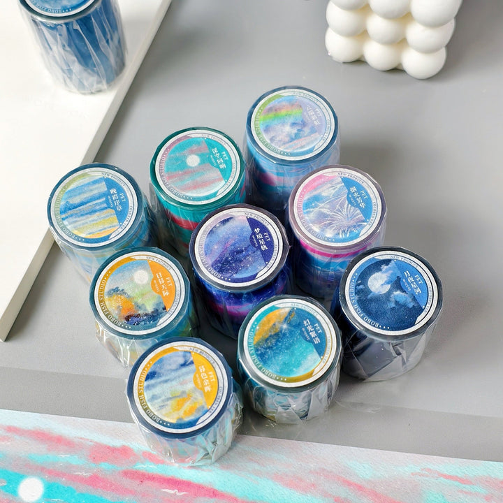 Sky Background Scenery PET Tape (11 Styles) - Desk Cosmos