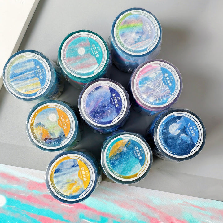 Sky Background Scenery PET Tape (11 Styles) - Desk Cosmos