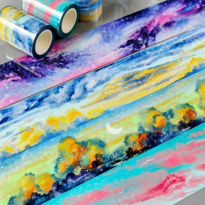 Sky Background Scenery PET Tape (11 Styles) - Desk Cosmos