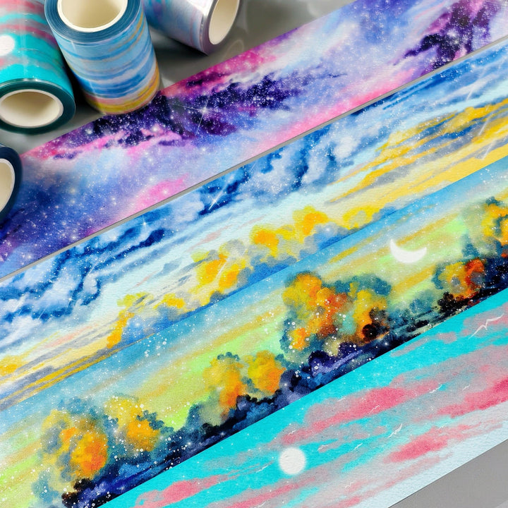 Sky Background Scenery PET Tape (11 Styles) - Desk Cosmos