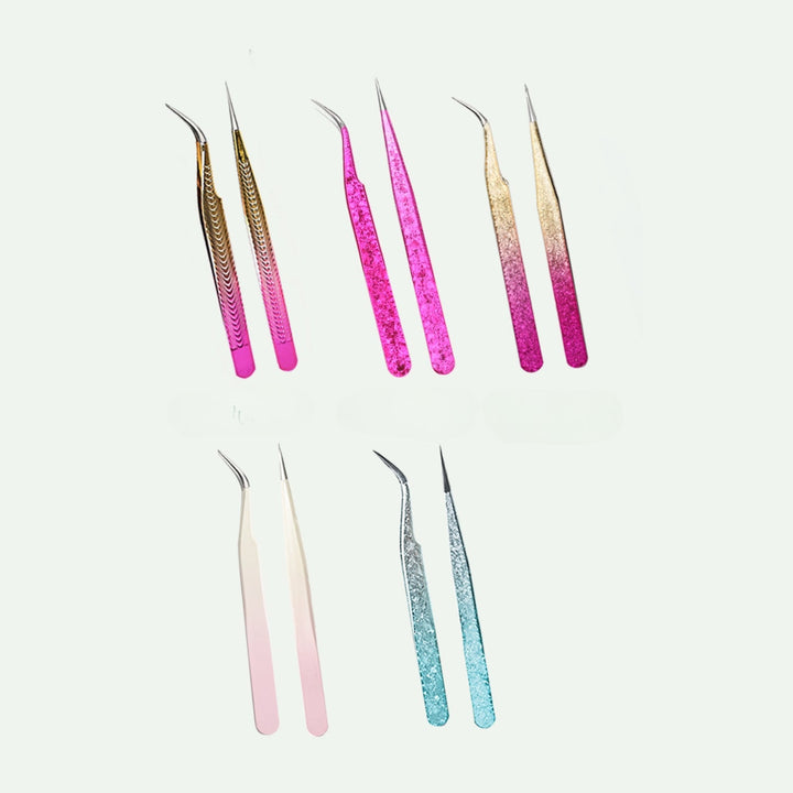 Ice Bloom Precision Tweezers Vintage Style
