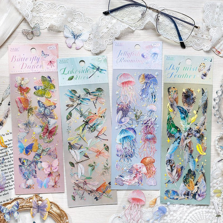 Inspiration Roaming Decorative PET Stickers for DIY Projects