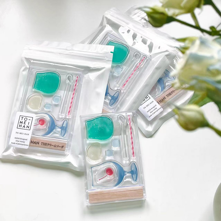 Japanese Style Transparent Silicone Stamps Sweet and Cute Daily Life