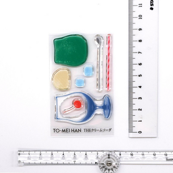 Japanese Style Transparent Silicone Stamps Sweet and Cute Daily Life Theme