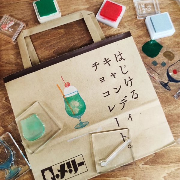 Japanese Style Transparent Silicone Stamps Sweet and Cute For Journals