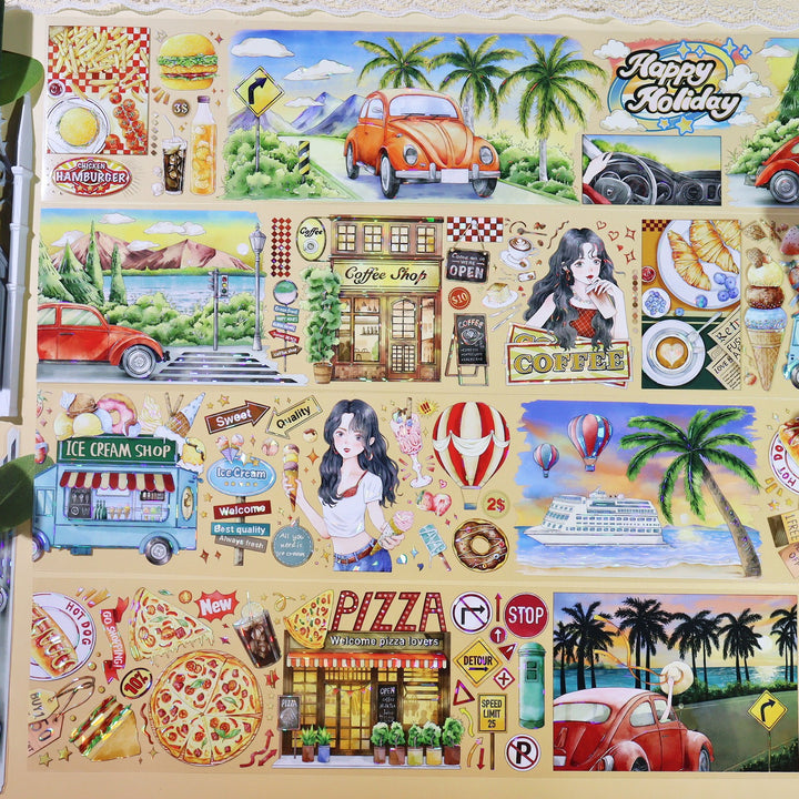 Jenny Adventures Travel Tape Suitable For Art Lovers