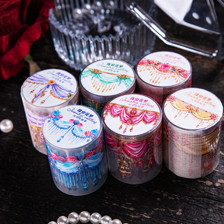 Jewelry Curtains decorative PET tape for journaling lovers