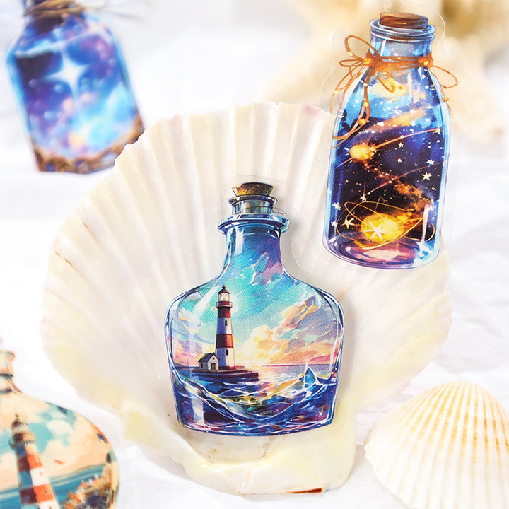 Jinxiu Glass PET Stickers For Creative DIY Decoration