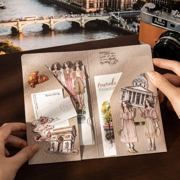 Journey Diary Paper Stickers for Artistic Expression