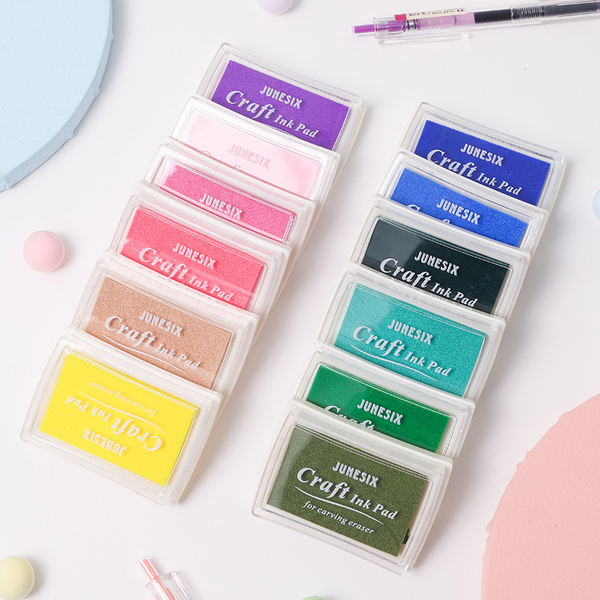 Junesix DIY Stamp Ink Pad for Scrapbooking and Card Making
