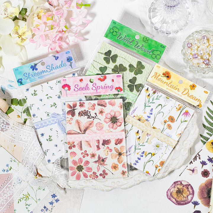 Kasuga Story Craft Paper Vintage Botanical