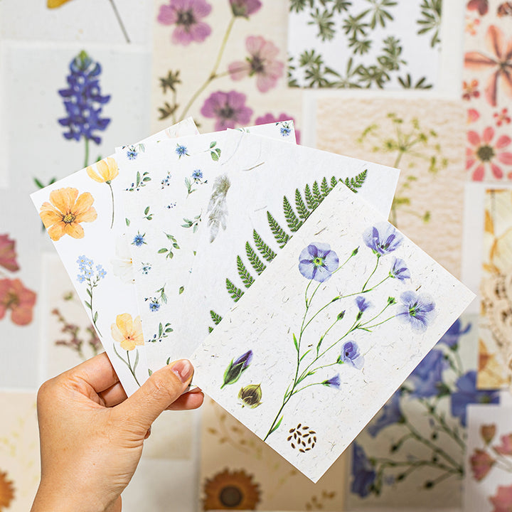Kasuga Story Floral Craft Paper for Creative Use