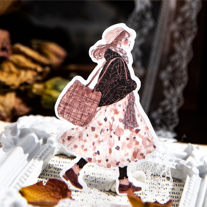 Kawaii Manga Collage Stickers for DIY Projects