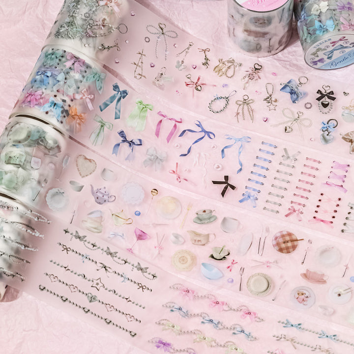 Korean Ballet Theme Journal Tape with Matte Texture
