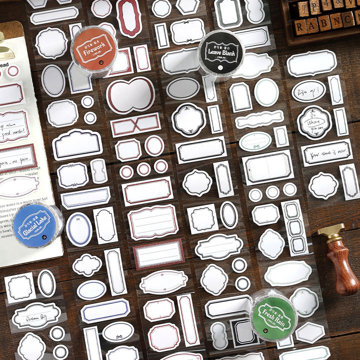 Label Border Series coated paper tape for DIY