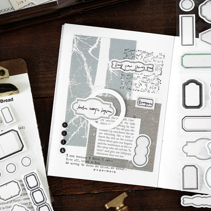 Label Border Series writable background tape