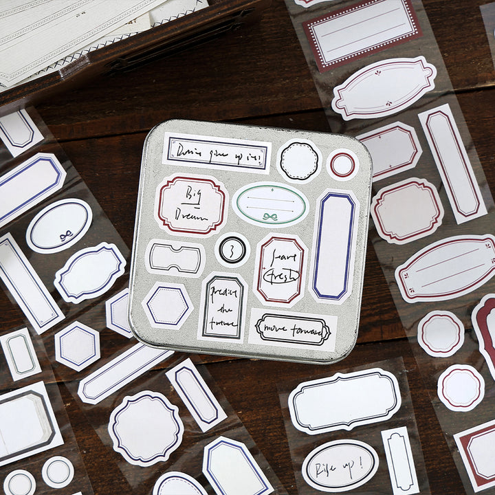 Label Border Series planner washi tape for art lovers