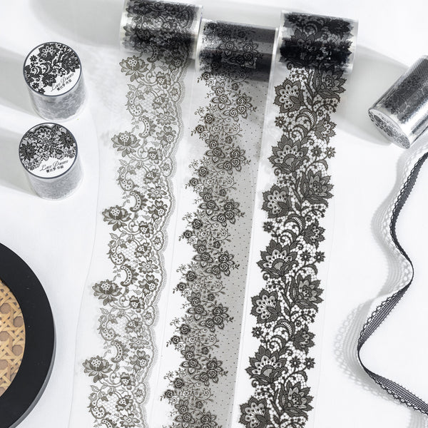 Lace Dream Elegant PET Tape Decorative Journal Material