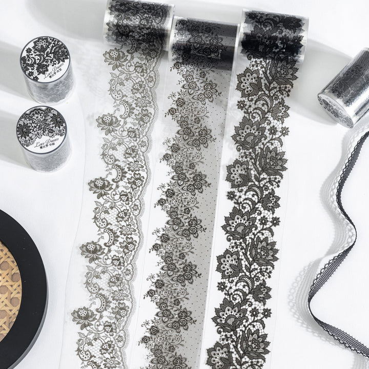Lace Dream Elegant PET Tape Decorative Journal Material