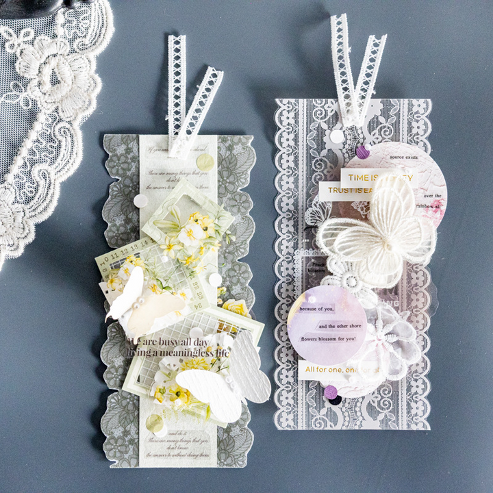 Lace Season Lace Tapes Craft Decoration for Journals