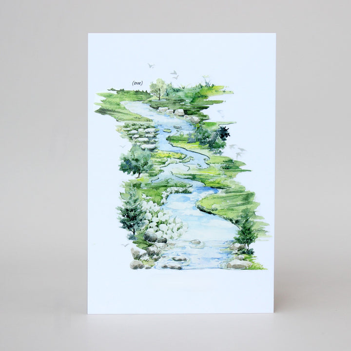 Landscape PET Tape Little Stream Journal