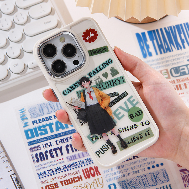 Language Theatre Text Stickers for Custom Planner Decoration