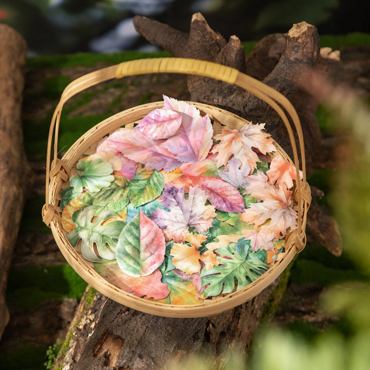 Leaf Stickers A Leaf PET for Bullet Journal Decoration