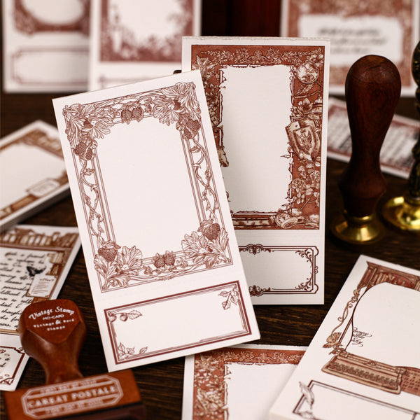 Leaflet Series Retro Note Paper Backgrounds