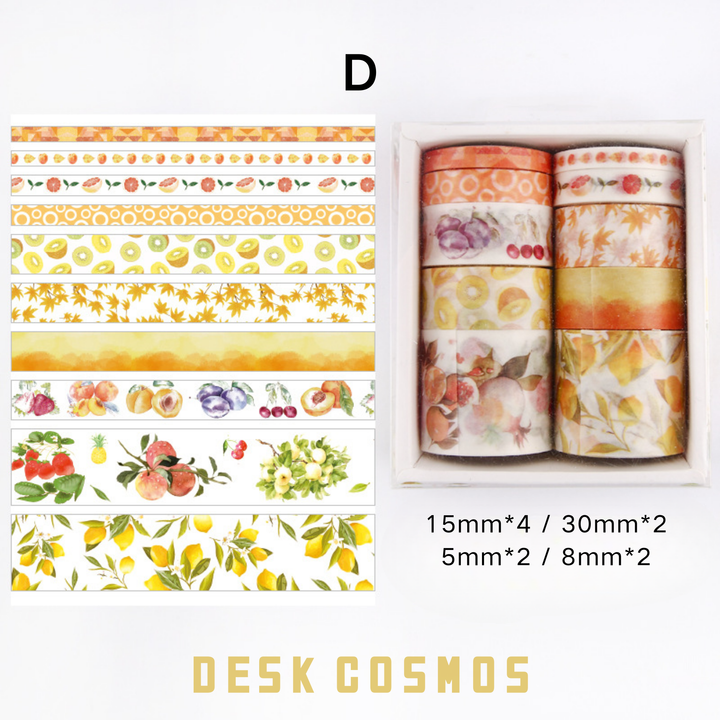 Lemon Fresh Planner Decoration Washi Tape