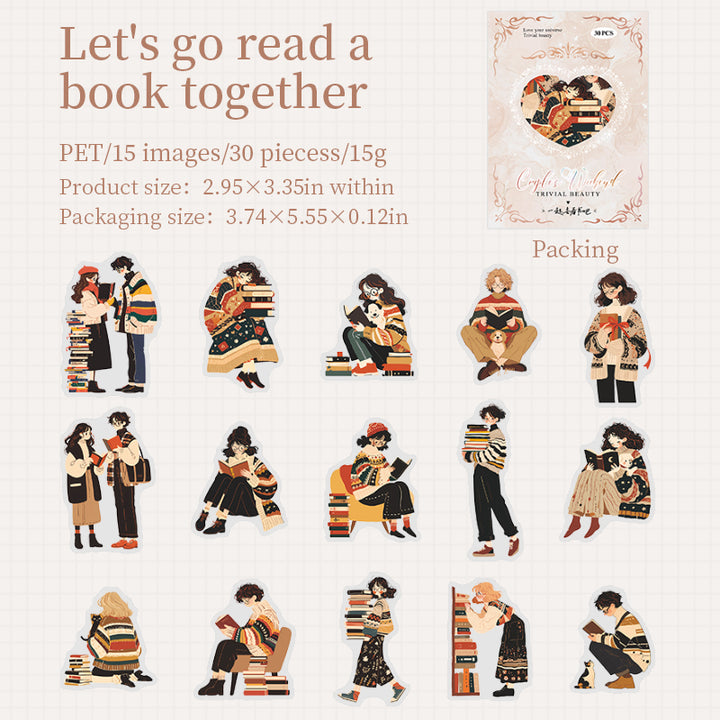 Couple's Weekend Love Stickers for Planner | Romantic Theme
