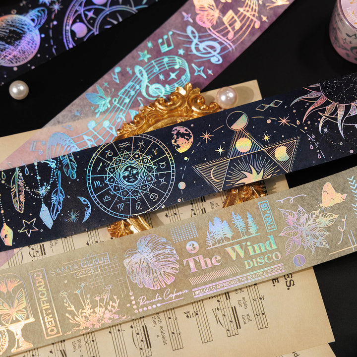 Letters From All Things Artistic Washi Tape Romance Theme Background