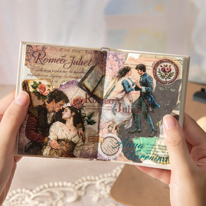 Literary Story Film PET Stickers Visual Storytelling Suitable for Planner Fun