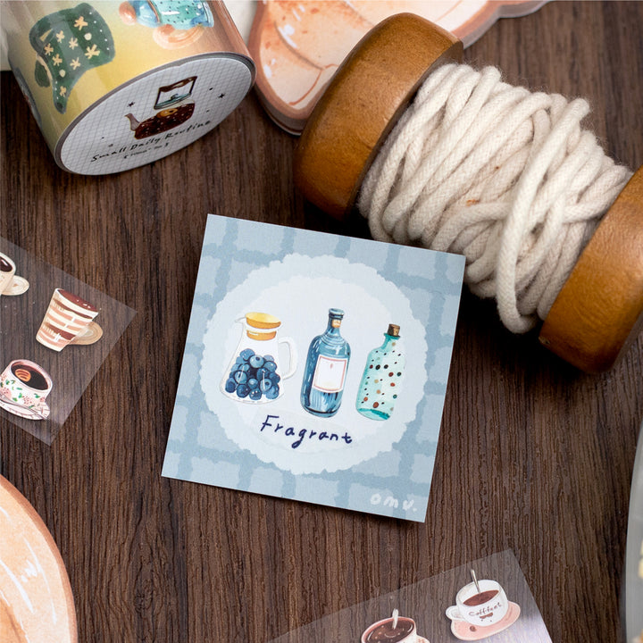Little Daily Life Tape Coffee and Beverages Washi Tape