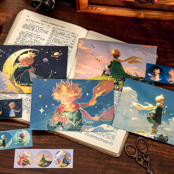 Little Universe Collection Letter Set with Gold Foil and Illustrations