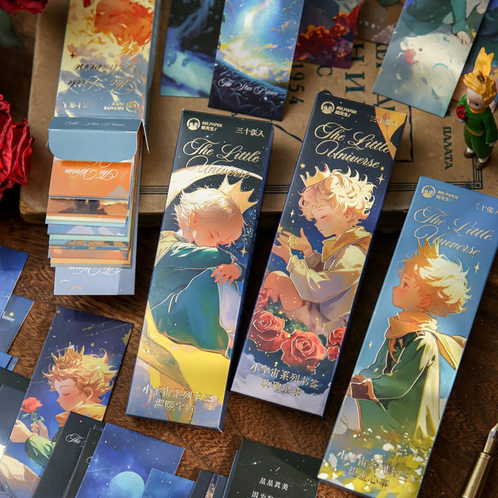 Little Universe Series Bookmarks Creative Illustrations Practical and Beautiful